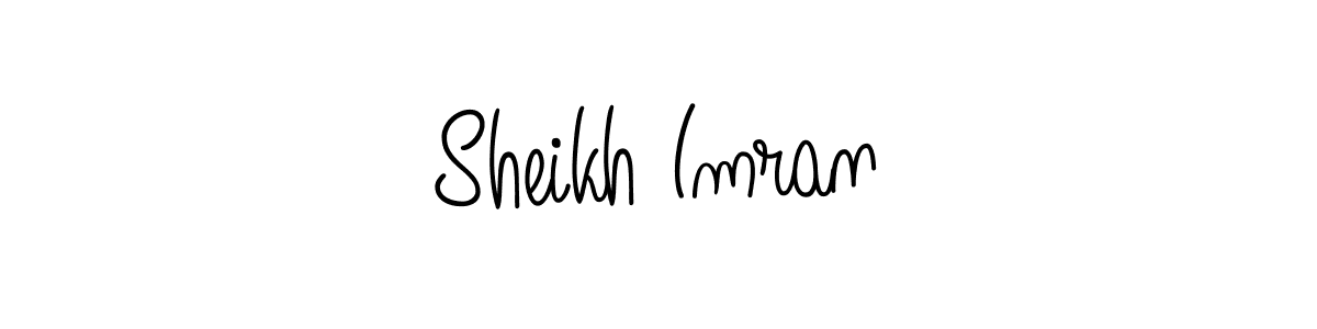 Also we have Sheikh Imran name is the best signature style. Create professional handwritten signature collection using Angelique-Rose-font-FFP autograph style. Sheikh Imran signature style 5 images and pictures png