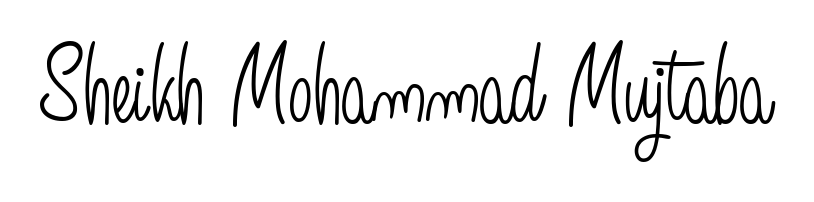 Check out images of Autograph of Sheikh Mohammad Mujtaba name. Actor Sheikh Mohammad Mujtaba Signature Style. Angelique-Rose-font-FFP is a professional sign style online. Sheikh Mohammad Mujtaba signature style 5 images and pictures png