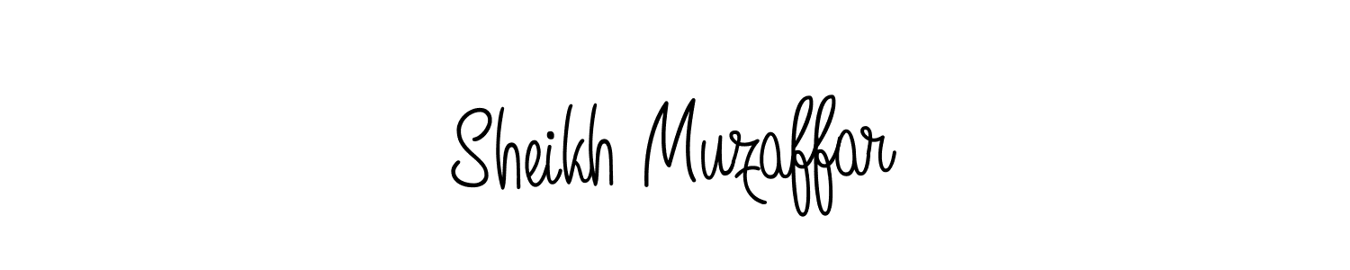 You can use this online signature creator to create a handwritten signature for the name Sheikh Muzaffar. This is the best online autograph maker. Sheikh Muzaffar signature style 5 images and pictures png