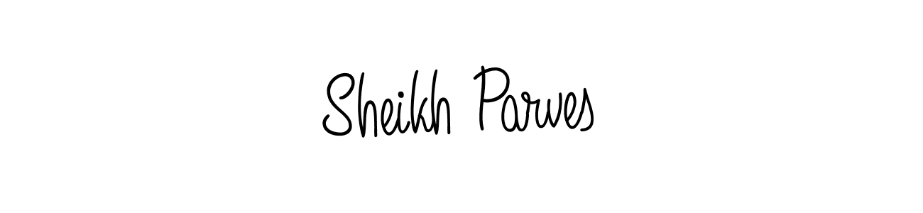 See photos of Sheikh Parves official signature by Spectra . Check more albums & portfolios. Read reviews & check more about Angelique-Rose-font-FFP font. Sheikh Parves signature style 5 images and pictures png