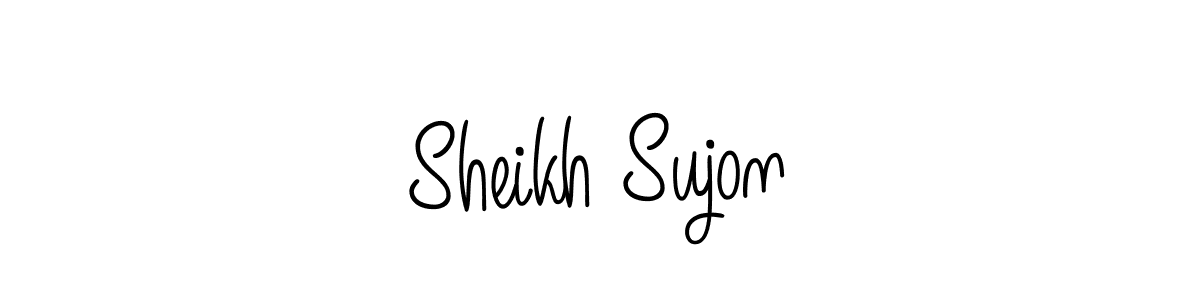 Make a short Sheikh Sujon signature style. Manage your documents anywhere anytime using Angelique-Rose-font-FFP. Create and add eSignatures, submit forms, share and send files easily. Sheikh Sujon signature style 5 images and pictures png
