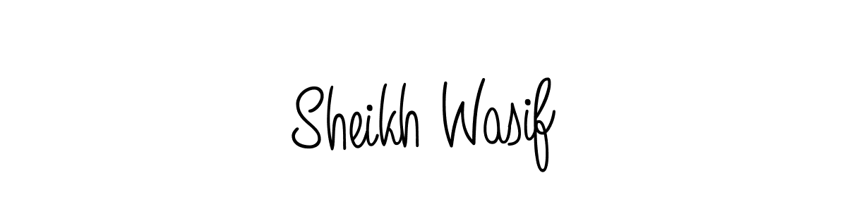 Similarly Angelique-Rose-font-FFP is the best handwritten signature design. Signature creator online .You can use it as an online autograph creator for name Sheikh Wasif. Sheikh Wasif signature style 5 images and pictures png