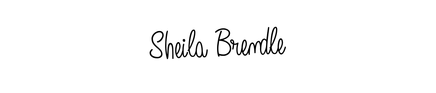 Best and Professional Signature Style for Sheila Brendle. Angelique-Rose-font-FFP Best Signature Style Collection. Sheila Brendle signature style 5 images and pictures png