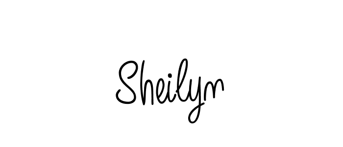 How to make Sheilyn signature? Angelique-Rose-font-FFP is a professional autograph style. Create handwritten signature for Sheilyn name. Sheilyn signature style 5 images and pictures png