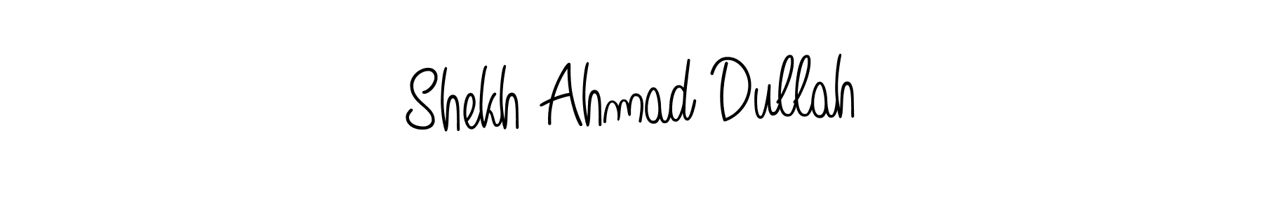 You can use this online signature creator to create a handwritten signature for the name Shekh Ahmad Dullah. This is the best online autograph maker. Shekh Ahmad Dullah signature style 5 images and pictures png