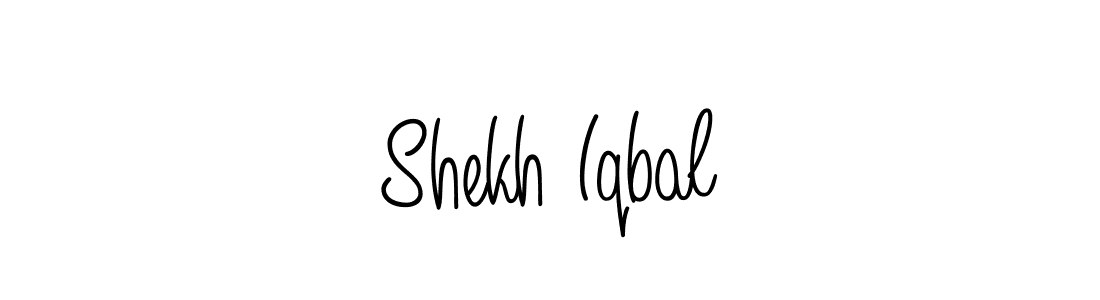 if you are searching for the best signature style for your name Shekh Iqbal. so please give up your signature search. here we have designed multiple signature styles  using Angelique-Rose-font-FFP. Shekh Iqbal signature style 5 images and pictures png