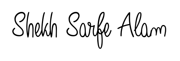 Create a beautiful signature design for name Shekh Sarfe Alam. With this signature (Angelique-Rose-font-FFP) fonts, you can make a handwritten signature for free. Shekh Sarfe Alam signature style 5 images and pictures png