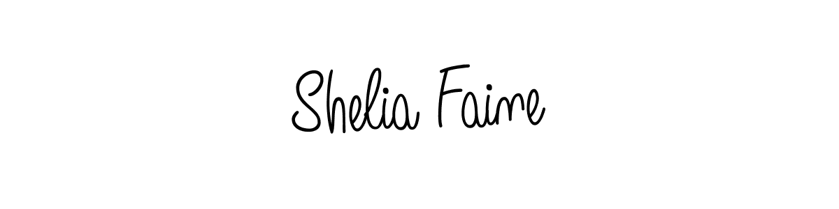 You should practise on your own different ways (Angelique-Rose-font-FFP) to write your name (Shelia Faine) in signature. don't let someone else do it for you. Shelia Faine signature style 5 images and pictures png