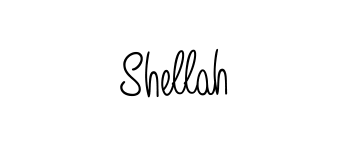 Create a beautiful signature design for name Shellah. With this signature (Angelique-Rose-font-FFP) fonts, you can make a handwritten signature for free. Shellah signature style 5 images and pictures png