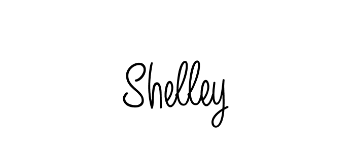 You should practise on your own different ways (Angelique-Rose-font-FFP) to write your name (Shelley) in signature. don't let someone else do it for you. Shelley signature style 5 images and pictures png