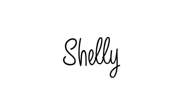 How to make Shelly signature? Angelique-Rose-font-FFP is a professional autograph style. Create handwritten signature for Shelly name. Shelly signature style 5 images and pictures png