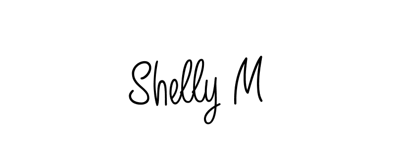 Also we have Shelly M name is the best signature style. Create professional handwritten signature collection using Angelique-Rose-font-FFP autograph style. Shelly M signature style 5 images and pictures png