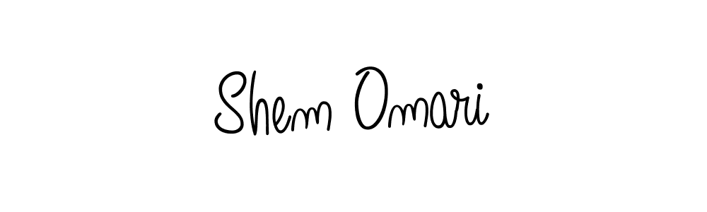 How to Draw Shem Omari signature style? Angelique-Rose-font-FFP is a latest design signature styles for name Shem Omari. Shem Omari signature style 5 images and pictures png