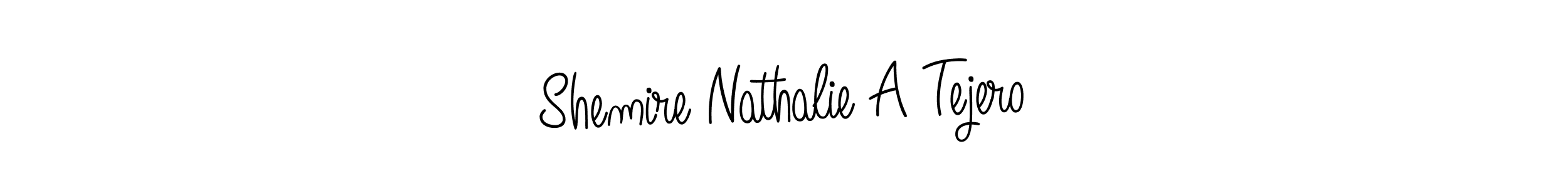 Make a beautiful signature design for name Shemire Nathalie A Tejero. Use this online signature maker to create a handwritten signature for free. Shemire Nathalie A Tejero signature style 5 images and pictures png