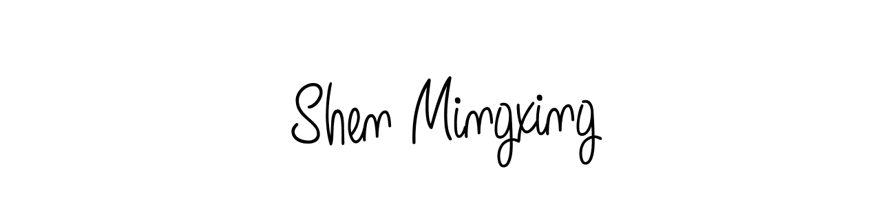 How to make Shen Mingxing signature? Angelique-Rose-font-FFP is a professional autograph style. Create handwritten signature for Shen Mingxing name. Shen Mingxing signature style 5 images and pictures png