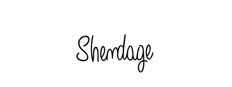 if you are searching for the best signature style for your name Shendage. so please give up your signature search. here we have designed multiple signature styles  using Angelique-Rose-font-FFP. Shendage signature style 5 images and pictures png