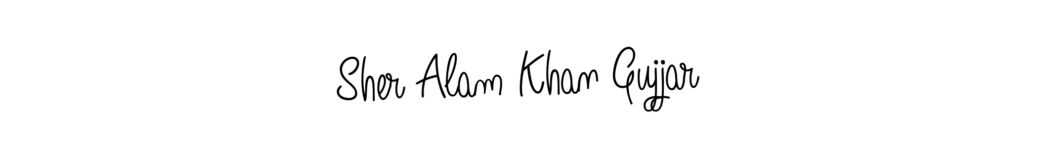 It looks lik you need a new signature style for name Sher Alam Khan Gujjar. Design unique handwritten (Angelique-Rose-font-FFP) signature with our free signature maker in just a few clicks. Sher Alam Khan Gujjar signature style 5 images and pictures png
