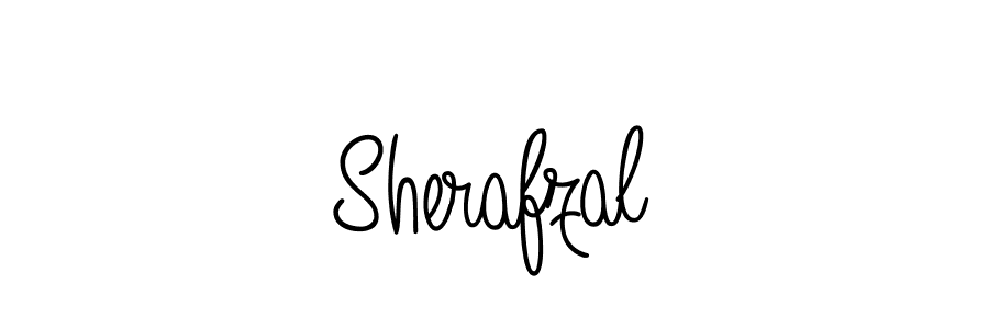 Create a beautiful signature design for name Sherafzal. With this signature (Angelique-Rose-font-FFP) fonts, you can make a handwritten signature for free. Sherafzal signature style 5 images and pictures png