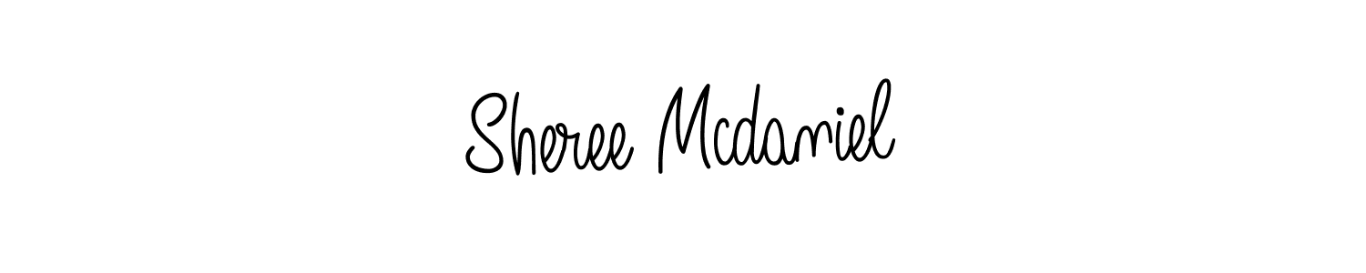 The best way (Angelique-Rose-font-FFP) to make a short signature is to pick only two or three words in your name. The name Sheree Mcdaniel include a total of six letters. For converting this name. Sheree Mcdaniel signature style 5 images and pictures png