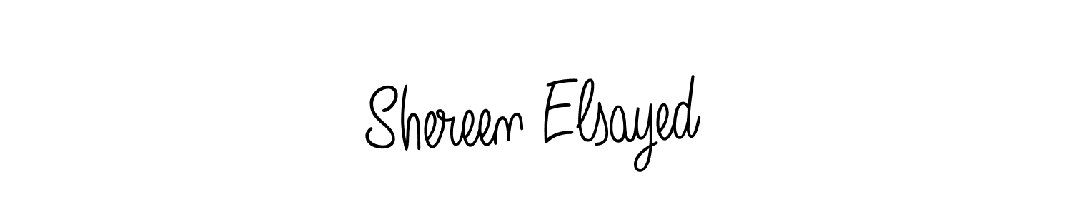 Also You can easily find your signature by using the search form. We will create Shereen Elsayed name handwritten signature images for you free of cost using Angelique-Rose-font-FFP sign style. Shereen Elsayed signature style 5 images and pictures png