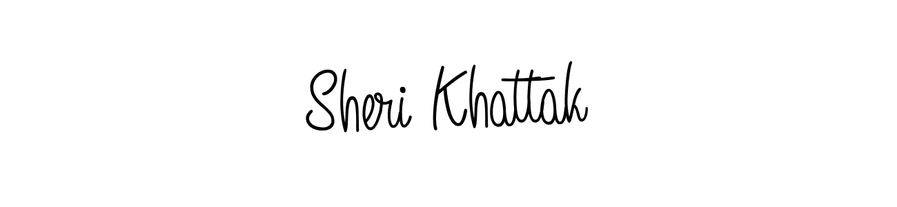 How to Draw Sheri Khattak signature style? Angelique-Rose-font-FFP is a latest design signature styles for name Sheri Khattak. Sheri Khattak signature style 5 images and pictures png