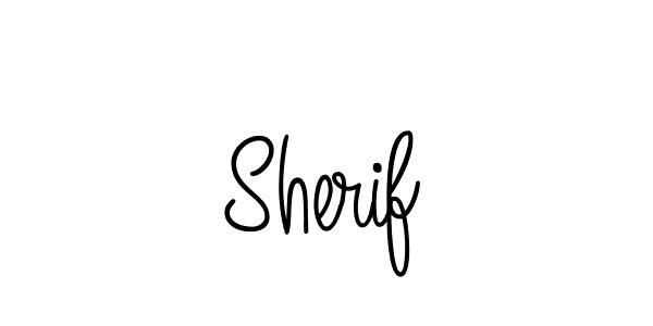 Also we have Sherif name is the best signature style. Create professional handwritten signature collection using Angelique-Rose-font-FFP autograph style. Sherif signature style 5 images and pictures png