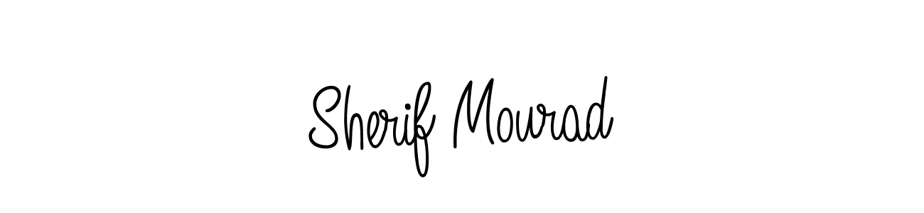 How to make Sherif Mourad signature? Angelique-Rose-font-FFP is a professional autograph style. Create handwritten signature for Sherif Mourad name. Sherif Mourad signature style 5 images and pictures png