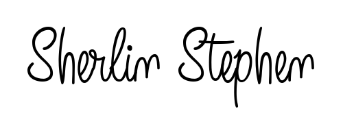 Discover the perfect balance of readability and style for Sherlin Stephen with Angelique-Rose-font-FFP font. Create your dream signature today. Sherlin Stephen signature style 5 images and pictures png
