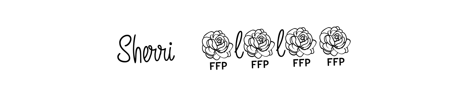 Also You can easily find your signature by using the search form. We will create Sherri   3l5l25 name handwritten signature images for you free of cost using Angelique-Rose-font-FFP sign style. Sherri   3l5l25 signature style 5 images and pictures png
