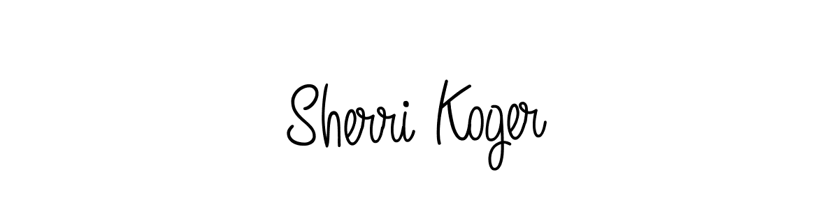 Make a beautiful signature design for name Sherri Koger. Use this online signature maker to create a handwritten signature for free. Sherri Koger signature style 5 images and pictures png