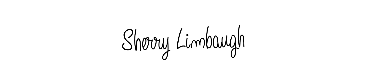 Create a beautiful signature design for name Sherry Limbaugh. With this signature (Angelique-Rose-font-FFP) fonts, you can make a handwritten signature for free. Sherry Limbaugh signature style 5 images and pictures png