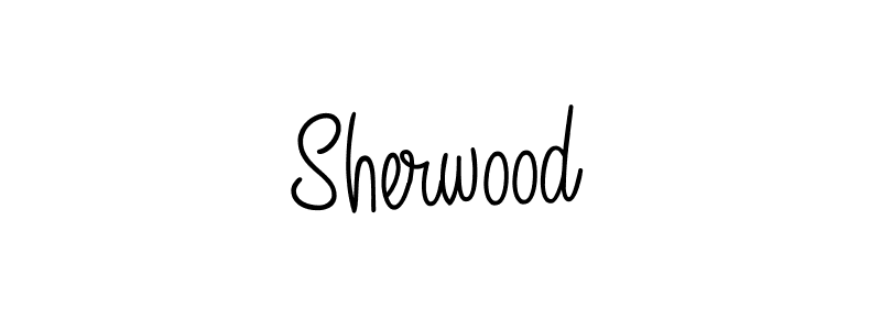 You should practise on your own different ways (Angelique-Rose-font-FFP) to write your name (Sherwood) in signature. don't let someone else do it for you. Sherwood signature style 5 images and pictures png
