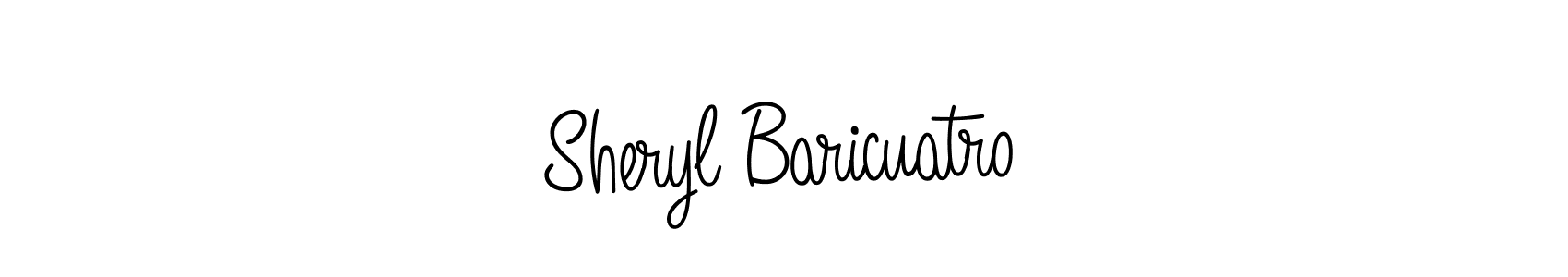 How to Draw Sheryl Baricuatro signature style? Angelique-Rose-font-FFP is a latest design signature styles for name Sheryl Baricuatro. Sheryl Baricuatro signature style 5 images and pictures png