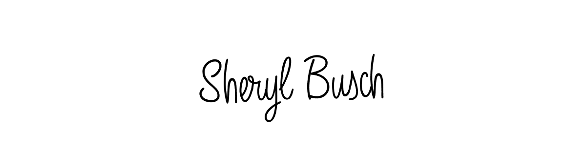 Create a beautiful signature design for name Sheryl Busch. With this signature (Angelique-Rose-font-FFP) fonts, you can make a handwritten signature for free. Sheryl Busch signature style 5 images and pictures png