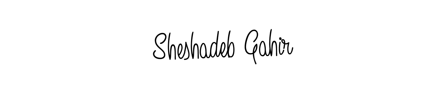 Make a beautiful signature design for name Sheshadeb Gahir. Use this online signature maker to create a handwritten signature for free. Sheshadeb Gahir signature style 5 images and pictures png