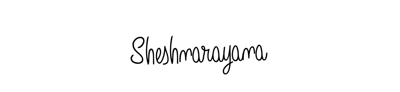 Create a beautiful signature design for name Sheshnarayana. With this signature (Angelique-Rose-font-FFP) fonts, you can make a handwritten signature for free. Sheshnarayana signature style 5 images and pictures png