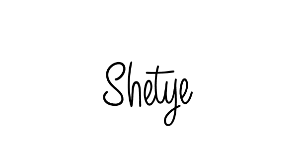 How to make Shetye signature? Angelique-Rose-font-FFP is a professional autograph style. Create handwritten signature for Shetye name. Shetye signature style 5 images and pictures png