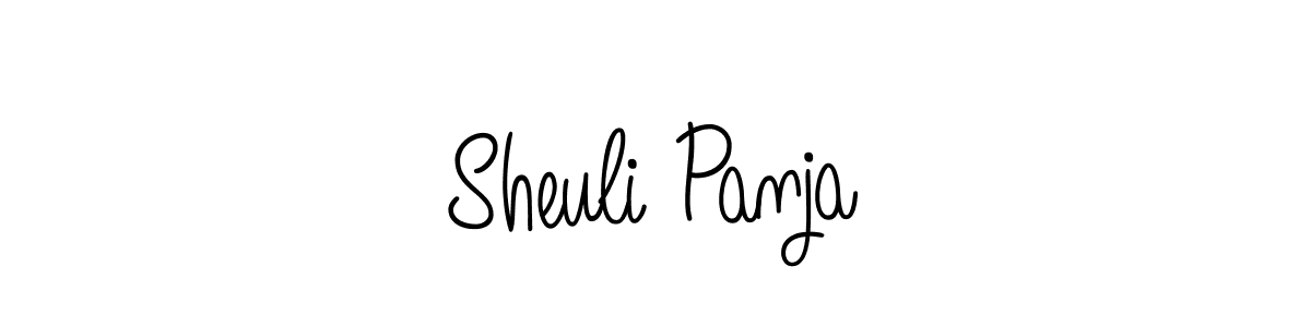 Once you've used our free online signature maker to create your best signature Angelique-Rose-font-FFP style, it's time to enjoy all of the benefits that Sheuli Panja name signing documents. Sheuli Panja signature style 5 images and pictures png