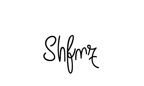 How to Draw Shfnz signature style? Angelique-Rose-font-FFP is a latest design signature styles for name Shfnz. Shfnz signature style 5 images and pictures png