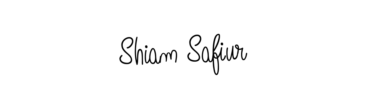 Check out images of Autograph of Shiam Safiur name. Actor Shiam Safiur Signature Style. Angelique-Rose-font-FFP is a professional sign style online. Shiam Safiur signature style 5 images and pictures png