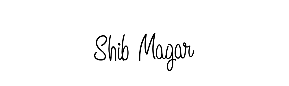 Create a beautiful signature design for name Shib Magar. With this signature (Angelique-Rose-font-FFP) fonts, you can make a handwritten signature for free. Shib Magar signature style 5 images and pictures png