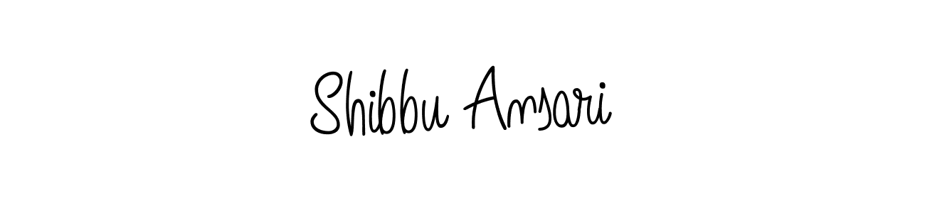 This is the best signature style for the Shibbu Ansari name. Also you like these signature font (Angelique-Rose-font-FFP). Mix name signature. Shibbu Ansari signature style 5 images and pictures png