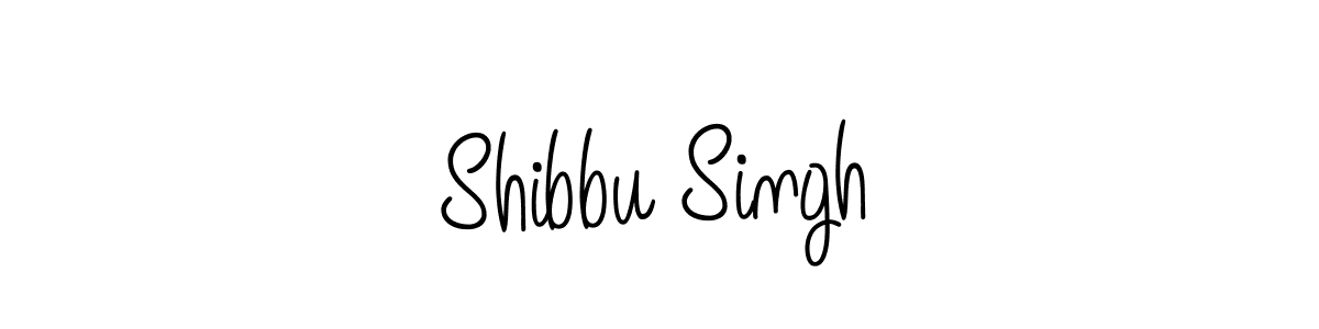 The best way (Angelique-Rose-font-FFP) to make a short signature is to pick only two or three words in your name. The name Shibbu Singh include a total of six letters. For converting this name. Shibbu Singh signature style 5 images and pictures png