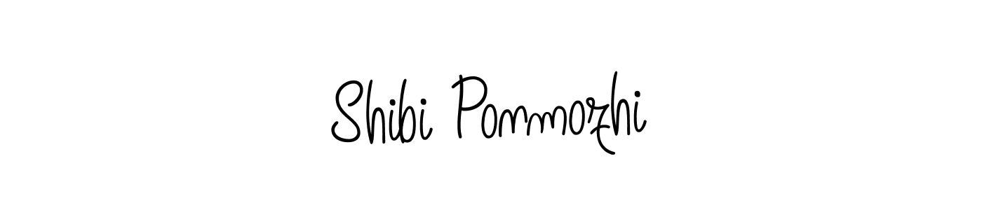 Here are the top 10 professional signature styles for the name Shibi Ponmozhi. These are the best autograph styles you can use for your name. Shibi Ponmozhi signature style 5 images and pictures png