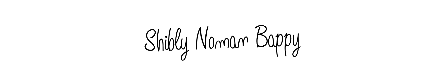 Angelique-Rose-font-FFP is a professional signature style that is perfect for those who want to add a touch of class to their signature. It is also a great choice for those who want to make their signature more unique. Get Shibly Noman Bappy name to fancy signature for free. Shibly Noman Bappy signature style 5 images and pictures png