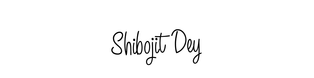 How to make Shibojit Dey signature? Angelique-Rose-font-FFP is a professional autograph style. Create handwritten signature for Shibojit Dey name. Shibojit Dey signature style 5 images and pictures png