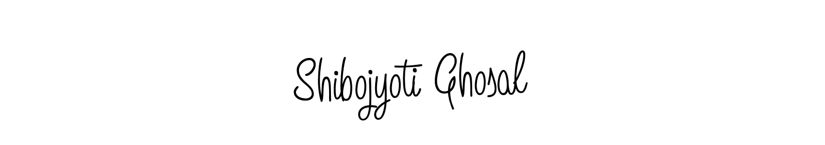 Make a beautiful signature design for name Shibojyoti Ghosal. With this signature (Angelique-Rose-font-FFP) style, you can create a handwritten signature for free. Shibojyoti Ghosal signature style 5 images and pictures png