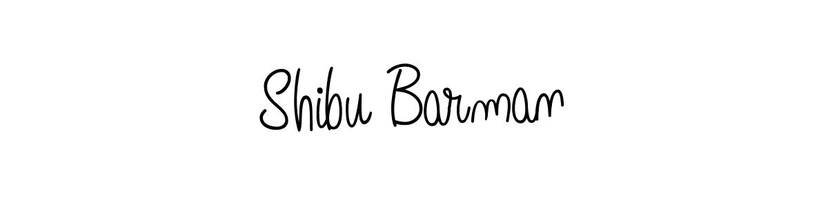 Create a beautiful signature design for name Shibu Barman. With this signature (Angelique-Rose-font-FFP) fonts, you can make a handwritten signature for free. Shibu Barman signature style 5 images and pictures png