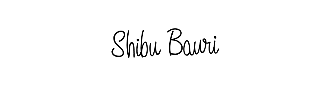 The best way (Angelique-Rose-font-FFP) to make a short signature is to pick only two or three words in your name. The name Shibu Bauri include a total of six letters. For converting this name. Shibu Bauri signature style 5 images and pictures png