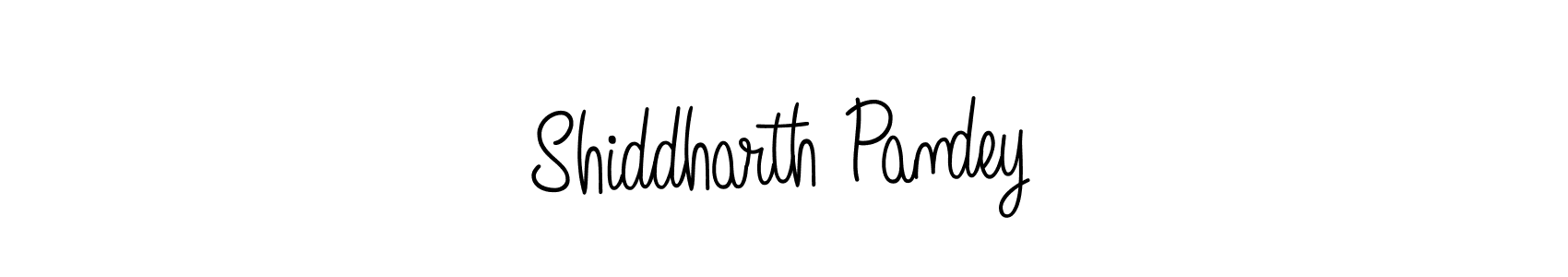 Use a signature maker to create a handwritten signature online. With this signature software, you can design (Angelique-Rose-font-FFP) your own signature for name Shiddharth Pandey. Shiddharth Pandey signature style 5 images and pictures png